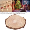 Natural Wood Slices Unfinished Wood Circles Ornaments Irregular Wood Slices