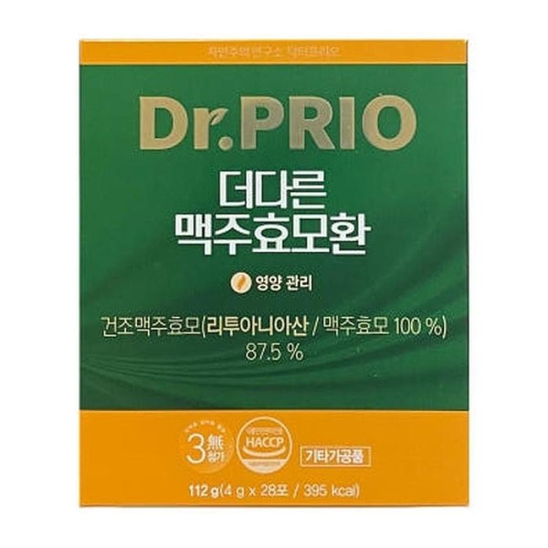 Dr. Prio The Different Beer Yeast Pills 4g x 28