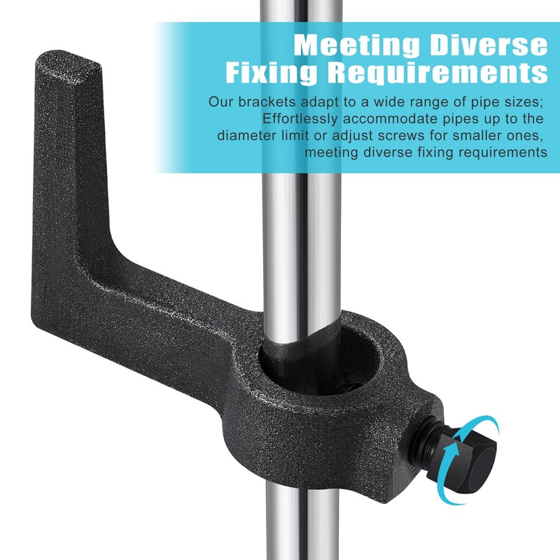Otoolling 4 Pack Concrete Screed Bracket Screed Bar Bracket for