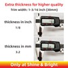 16Ft Chrome Silver Extra Thick Auto Molding Trim Universal Bumper