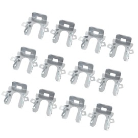 (12-Pack) TonGass Exact Replacement Ford E9DB-13N020AA Pivot Headlight Retaining Clips - Compatible with Select Ford, Lincoln, and Mercury Models - Headlight Component Made of Automotive-Grade Steel