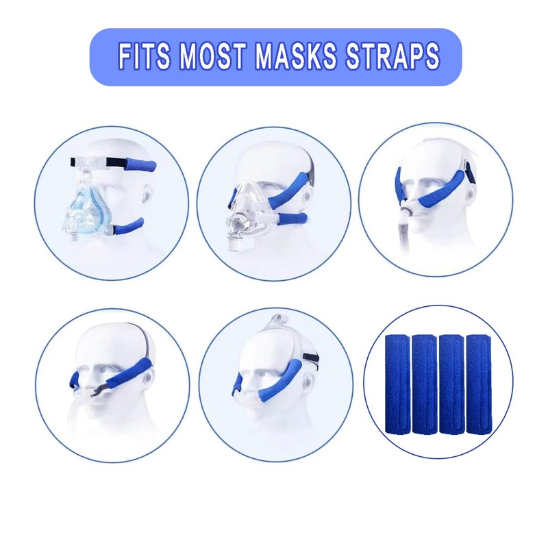 8 Pack CPAP Strap Covers Breathable CPAP Strap Cushions for