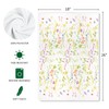 Siilues Spring Kitchen Towels, 18x26 Inch Wildflower Floral Dish Towels