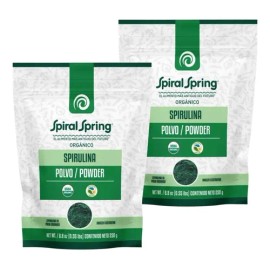 Alga Spirulina Orgánica En Polvo. Espirulina 2paks                                                                                                    