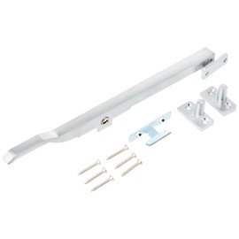 Modern Lockable Window Stay 250mm - SATIN CHROME