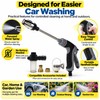 High-Pressure Water Spray Gun for Car Washing – Water Column