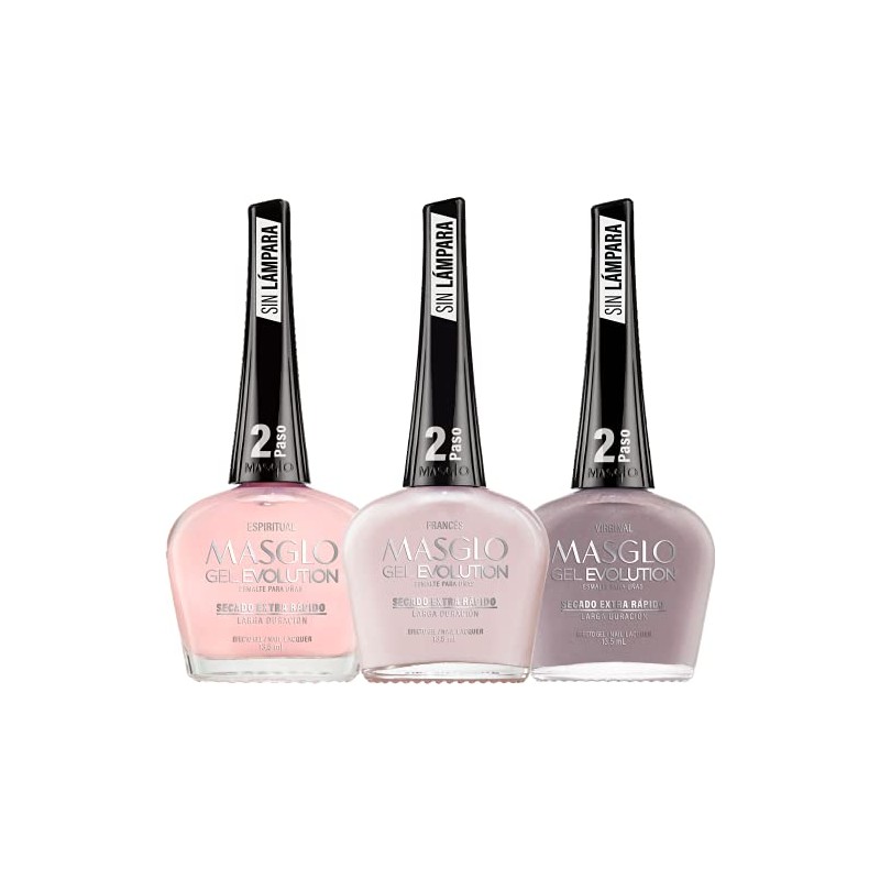 Masglo Gel Evolution Esmalte de Uñas Efecto Gel