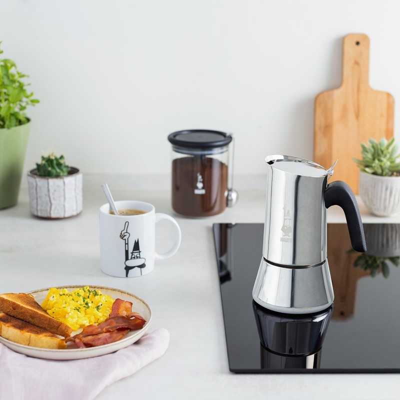 Bialetti - New Venus Induction, Stovetop Coffee Maker, Suitable for