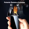 YOZWOO Electric Lighter Rechargeable, High Power Flame Arc Lighter, USB