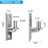 Wall Mount Gate Hinges, 2 Pack Farm & Chain Link