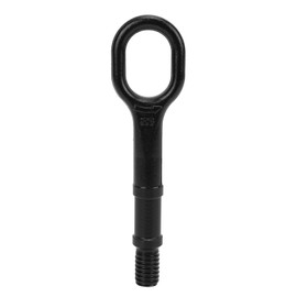 Yuecoom Towing Hook, Car Tow Hook, Black Car Heavy Duty 1T0 805 615 A Heavy Duty Towing Eye Hook Bumper, Trailer Loop Replacement for R32 Rabbit Eos CC