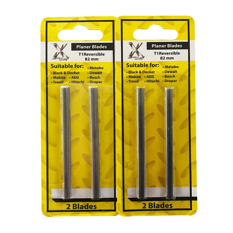 3-1/4" HSS Planer Blades Replacement for Makita Metabo Ryobi Elu
