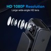 1080P Portable WiFi Camera, Night Vision Wide Angle Rear Clip