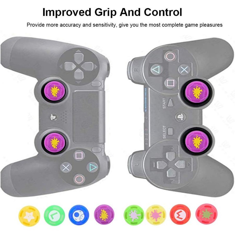Bewinner 8pcs Joystick Thumb Stick Grip Cap Cover para /