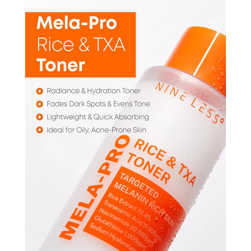 NINELESS [NINELESS]MELA-PRO Rice & TXA Toner 200ml
