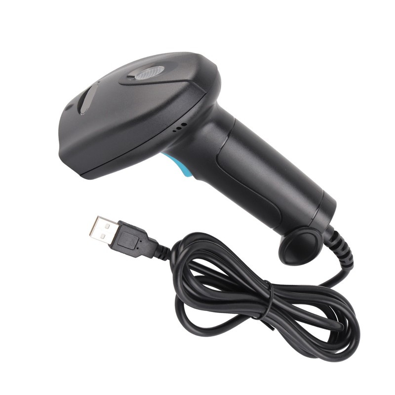 1D Barcode Scanner High Accuracy CCD USB Red Light Handheld