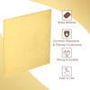 sourcing map Brass Sheet, 4" x 4" Metal Sheets 0.08"