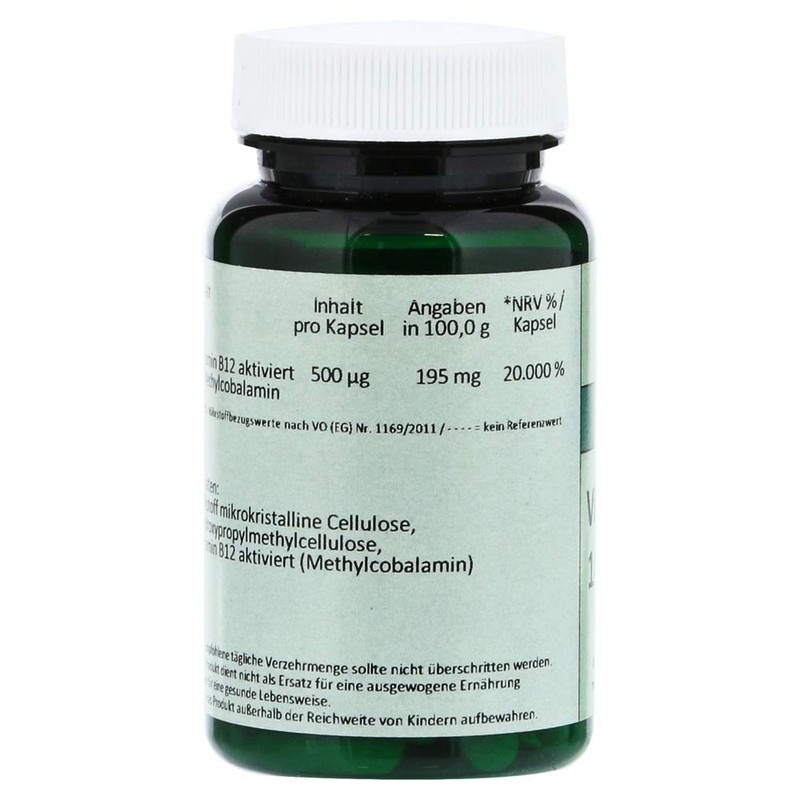 Vitamin B12 1A Activated Capsules Pack of 90