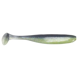 Keitech ES4450 Artificial Fishing Bait, Electric Blue & Chartreuse, 5"