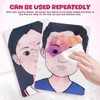 NUOBESTY Face Painting Practice Board Reusable Makeup Painting Board Face