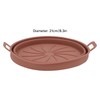 2PCS Fryer Silicone Liners Round 21cm Diameter with Handle Fryer