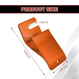 wuyaoyao Motorcycle Tire Bead Installation Holder Hook, Off-Road Tire Installation Removal Assistance Tool, Dirt Bike Tyre Changing Tools, Bead Buddy Tires Tool, Motorcycle Accessories (Orange)