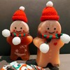 Cyiiifa クリスマスニットミニニット帽 5個 サンタ 帽子 クリスマスツリーオーナメント かわいいドールハット 雪だるま飾り パーティー DIY