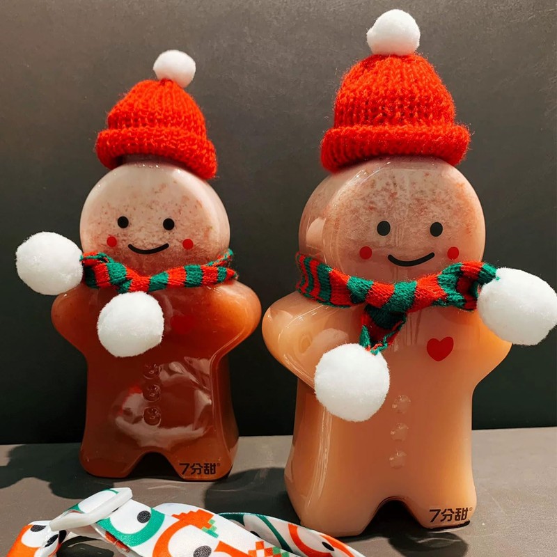 Cyiiifa クリスマスニットミニニット帽 5個 サンタ 帽子 クリスマスツリーオーナメント かわいいドールハット 雪だるま飾り パーティー DIY