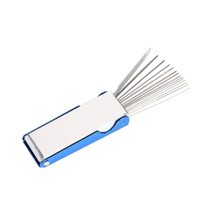 Tomotato Saddle File for Guitar Bridge Saddle File Set with