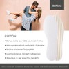 BERGAL COTTON 3 Pairs Soft Thin Barefoot Soles 100% Cotton