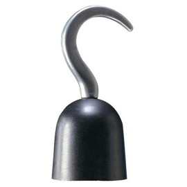 Rubies Unisex Plastic Pirate Hand Hook Costume Accessory for Themed Parties and Halloween, As Shown, 8" x 4"