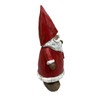 Fachhandel Plus Decorative Santa Claus with Christmas Tree Christmas Decoration