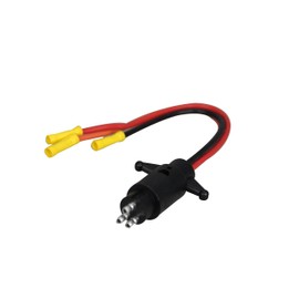 Pactrade Marine Boat Trolling Motor Male Plug Connector 3-Wire 10 Gauge 12-24V
