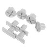 ULTECHNOVO 1 Set Weather Resistant Plastic Caps for Slides Fit