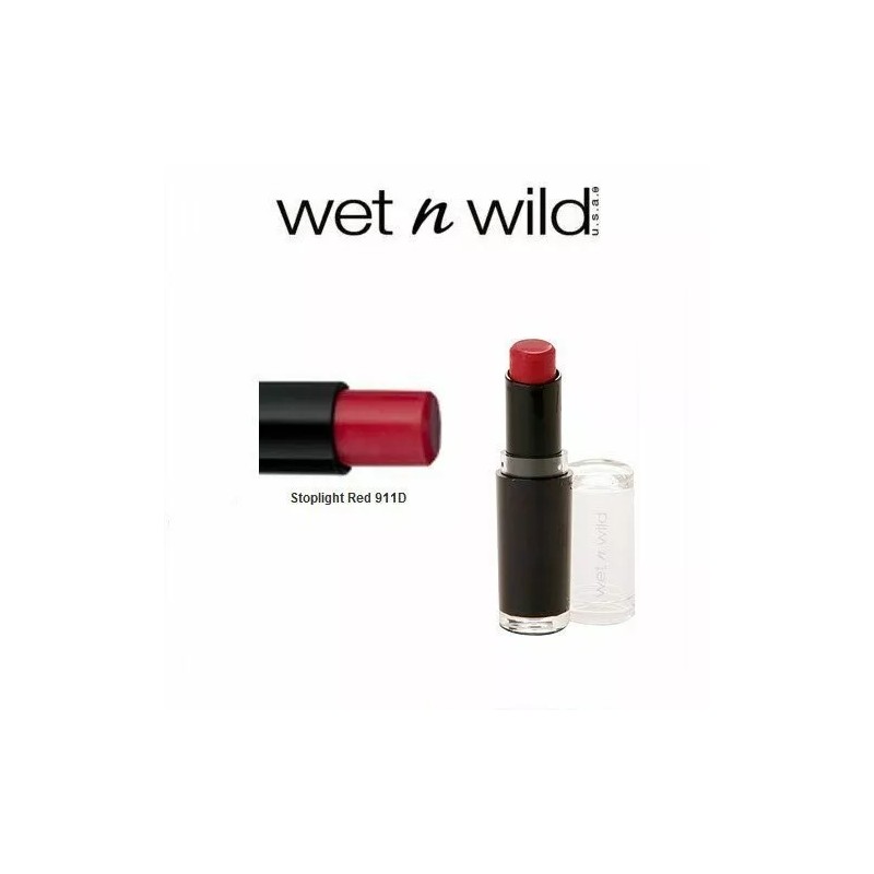 Wet n Wild Mega Last Lip Color 911D Stoplight Red