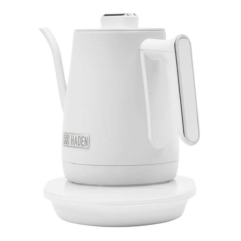 Haden 0.6-Liter Stainless Steel Electric Kettle, Gooseneck Hot Water Kettle
