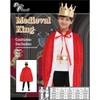 KIDS MEDIEVAL KING COSTUME SET (5-6 YEARS) | Royal &