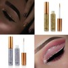 10 Pcs Glitter Liquid Eyeliner Metallic Glitter Eyeshadow Waterproof Long