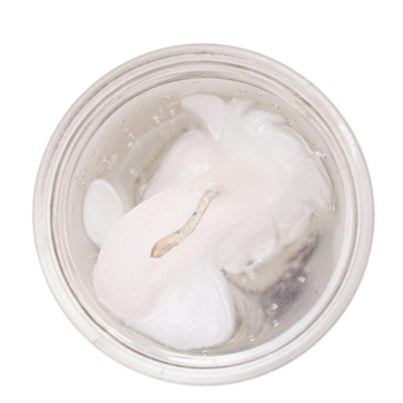 Luz María- Veladora de Gel Santa Muerte Blanca ritualizada