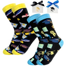 Asekonc Graduation Socks Graduation Gifts for Her and Him - Class of 2025 College 8th Grade High School Gifts, Congrats Grad Gifts for Women Men