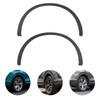Rear Fender Trims, for 2018-2023 Volkswagen Tiguan, Black Plastic Fender