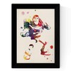 Nacnic 4 Toy Story Posters. Watercolour style wall decoration with