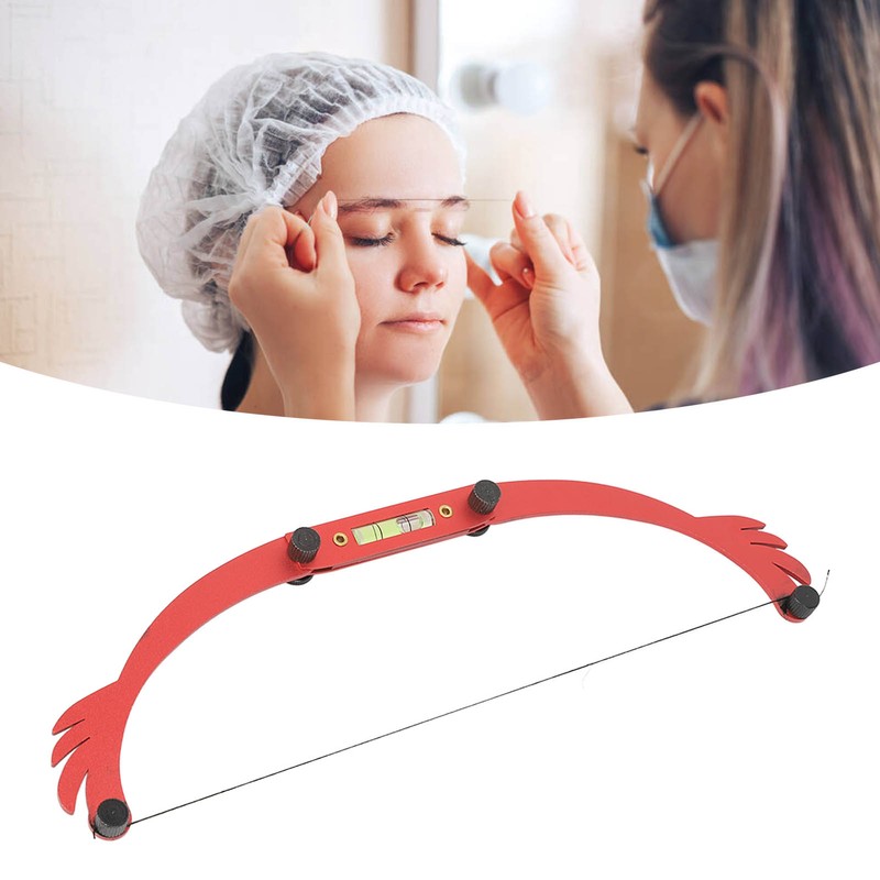 Eyebrow Line Marker Ruler Foldable Arch Microblading Eyebrow Mapping for