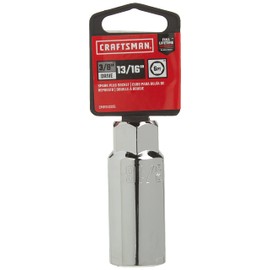 CRAFTSMAN 13/16" Spark Plug Socket, 3/8-Inch Drive (CMMT43325)