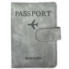 Passport Holder Cover, Travel Wallet with RFID Blocking, Case Organiser