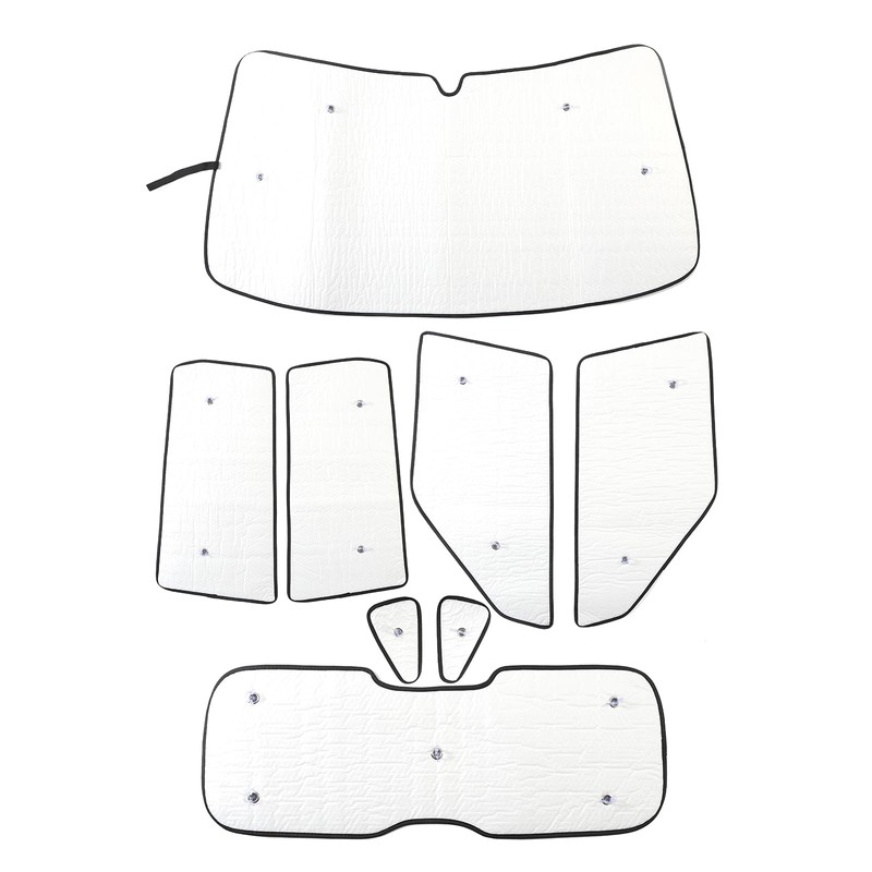 Windshield Sunshade Kit for Kia Soul 2009-2013 Accessories Front Rear