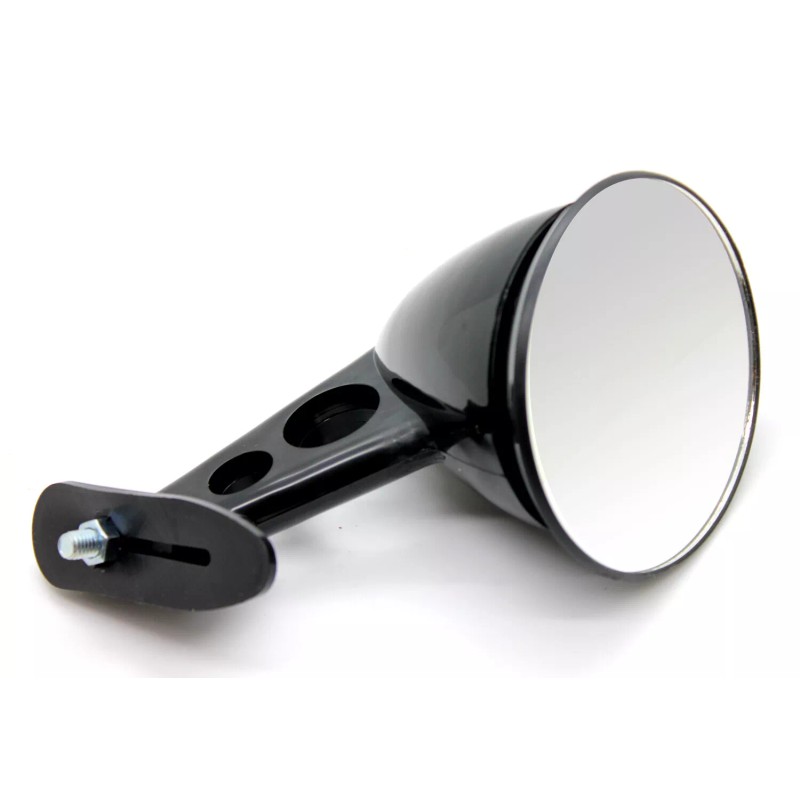 PTRP New Black Front Fender Mount Side View Mirror Set