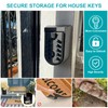 KAYCROWN Key Lock Box for Outside, Wall Mount Combination Lockbox