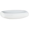 kela Soap Dish Marin of Poly in White, 11.5 x