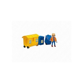 Playmobil - 7860 - Eboueur - Emballage Plastique, pas de boîte en carton